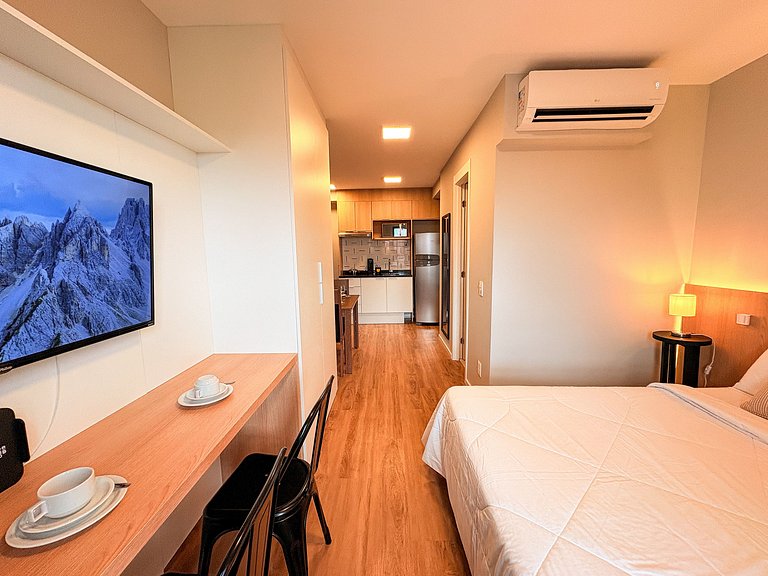 Studio com Piscina no Rooftop | GB1301B