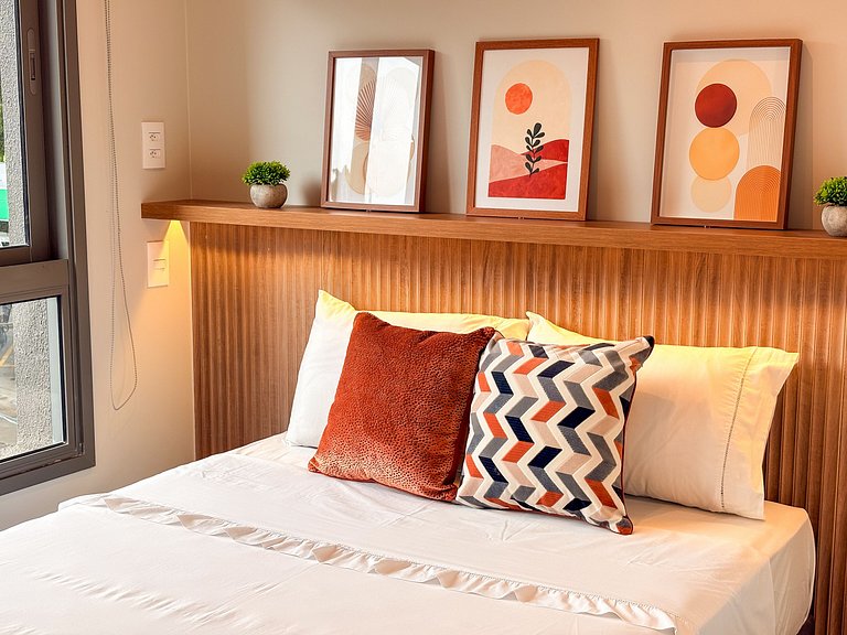 Studio Balkon GB202A Campo Belo | Próximo Metrô