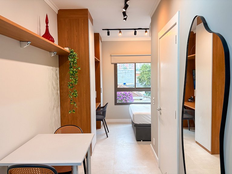 Studio Balkon GB202A Campo Belo | Próximo Metrô