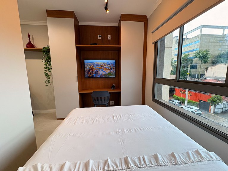 Studio Balkon GB202A Campo Belo | Próximo Metrô