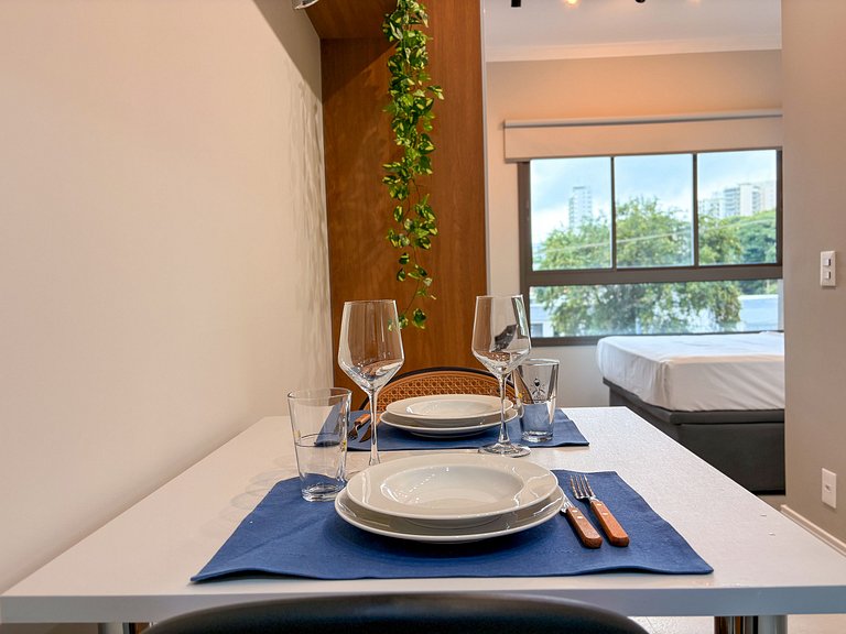 Studio Balkon GB202A Campo Belo | Próximo Metrô