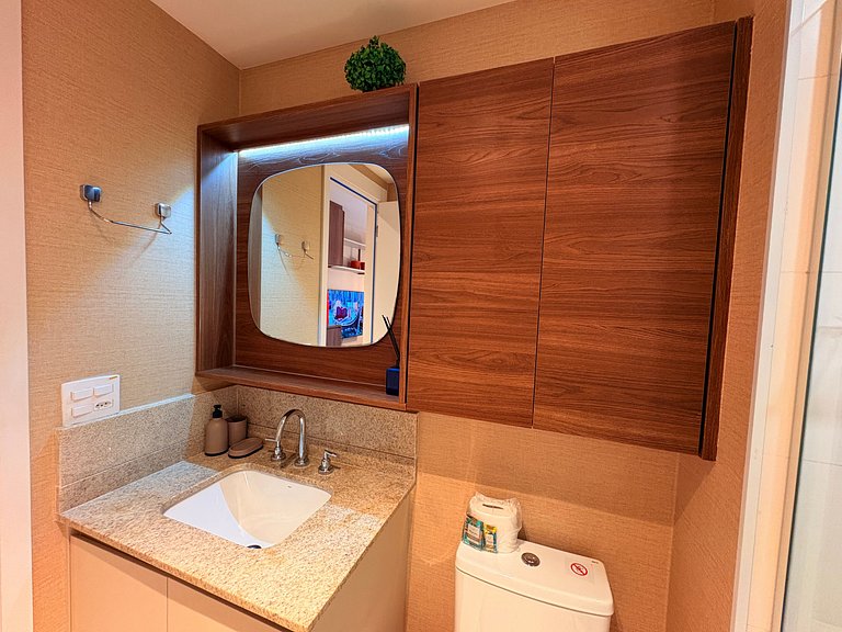 Apartamento Maravilhoso | Piscina | Academia | Quad716
